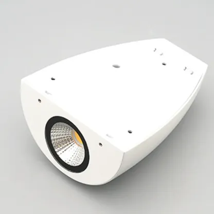 Modern Black Wall-Mounted LED Vanity Light for Bathroom Image - 19