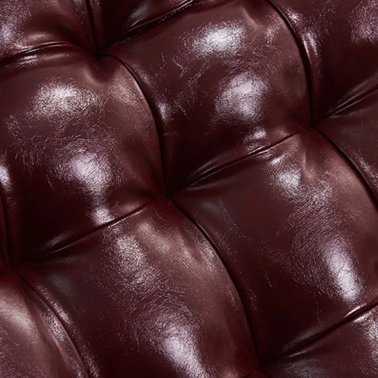 Modern Upholstered Ergonomic Rocking Chair with Ottoman Image - 18