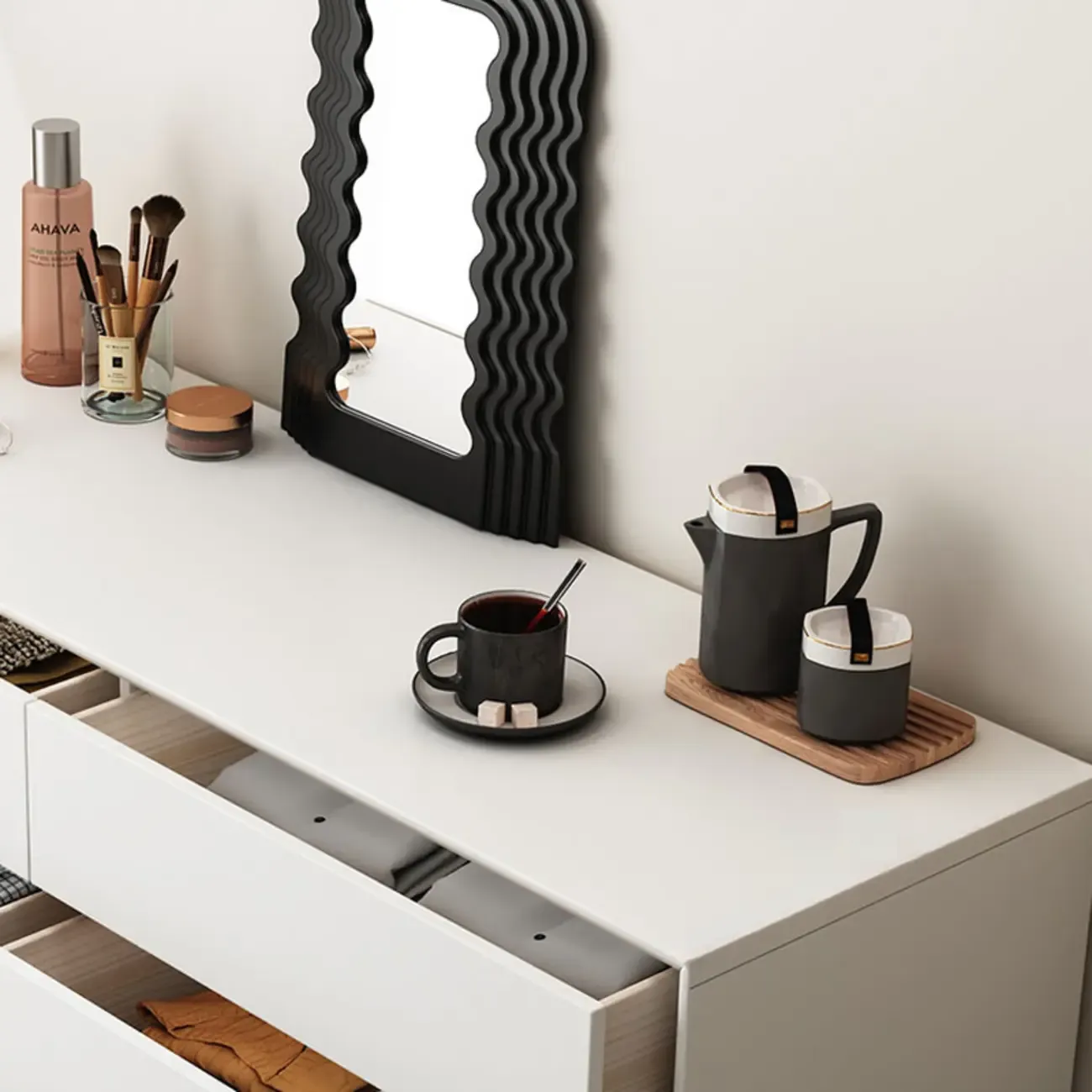 Dressers Wood Black Modern Style For The Parlor Image - 13