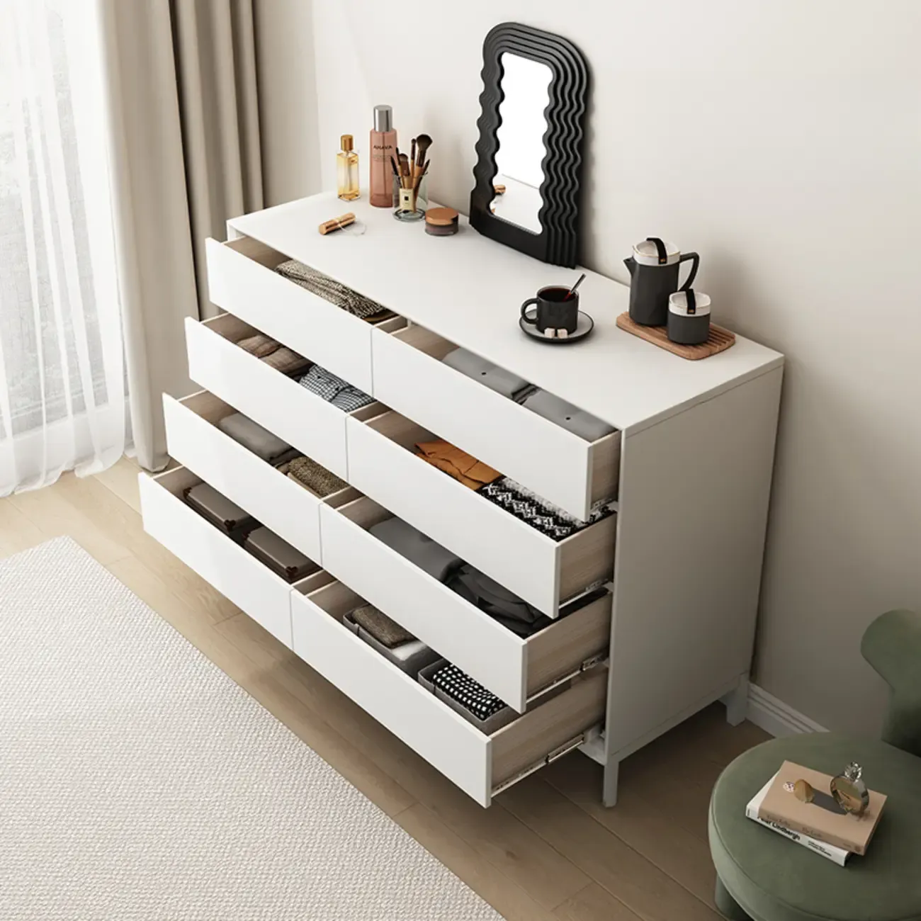 Dressers Wood Black Modern Style For The Parlor Image - 14