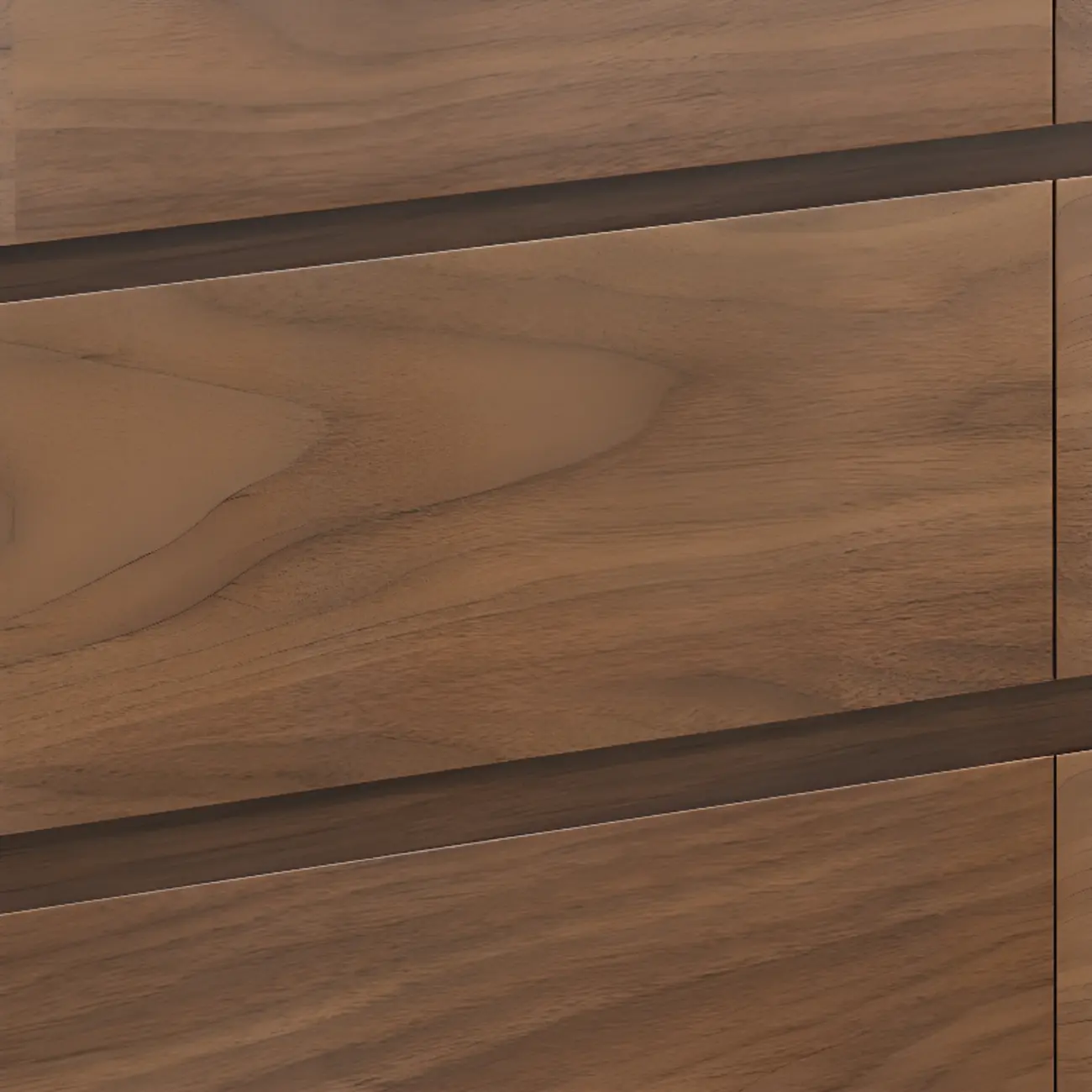 Modern Wood Dresser in Brown with 9 Drawer Storage Image - 17 | homeyfad