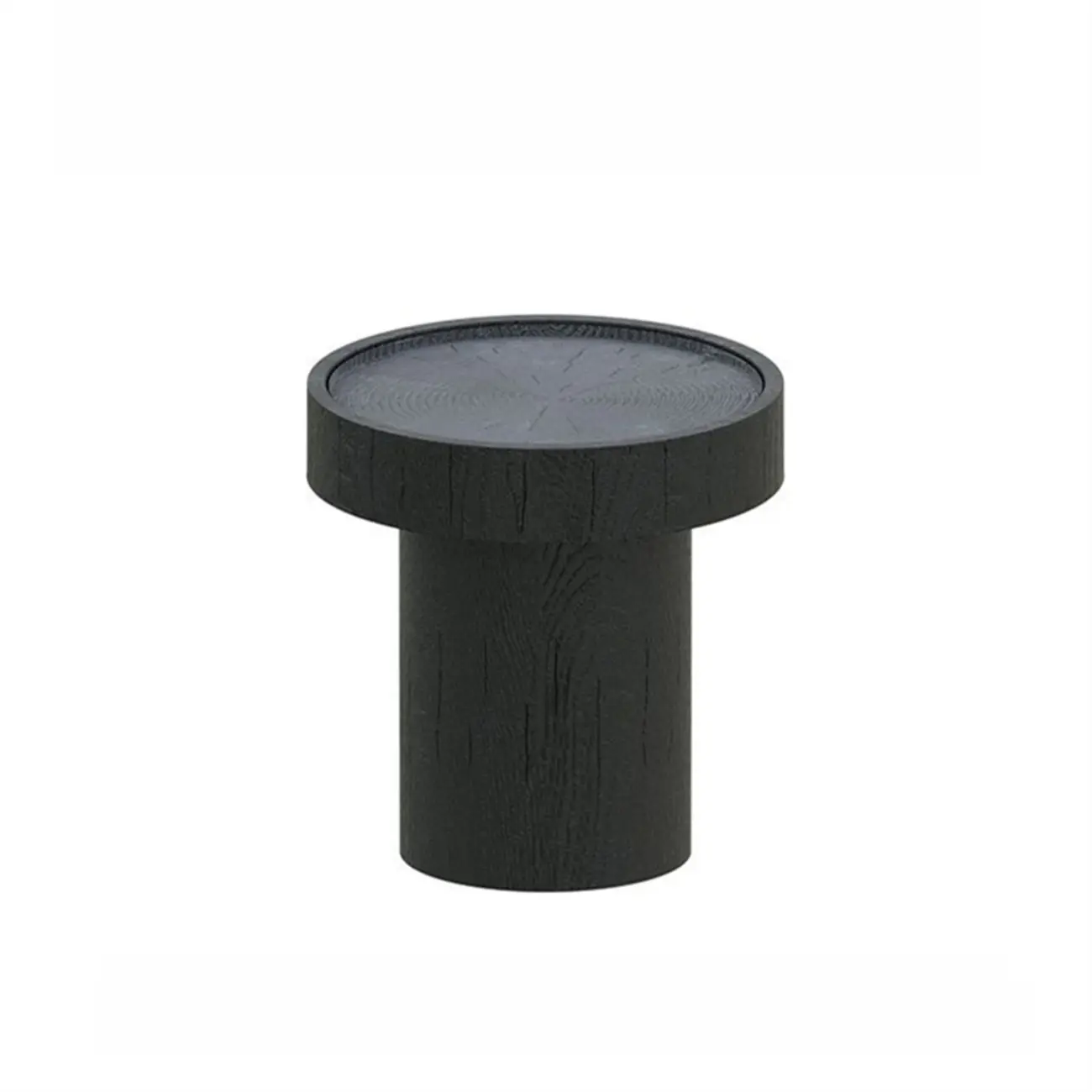 Modern Solid Wooden Black Coffee Table with Unique Design Image - 2 | homeyfad
