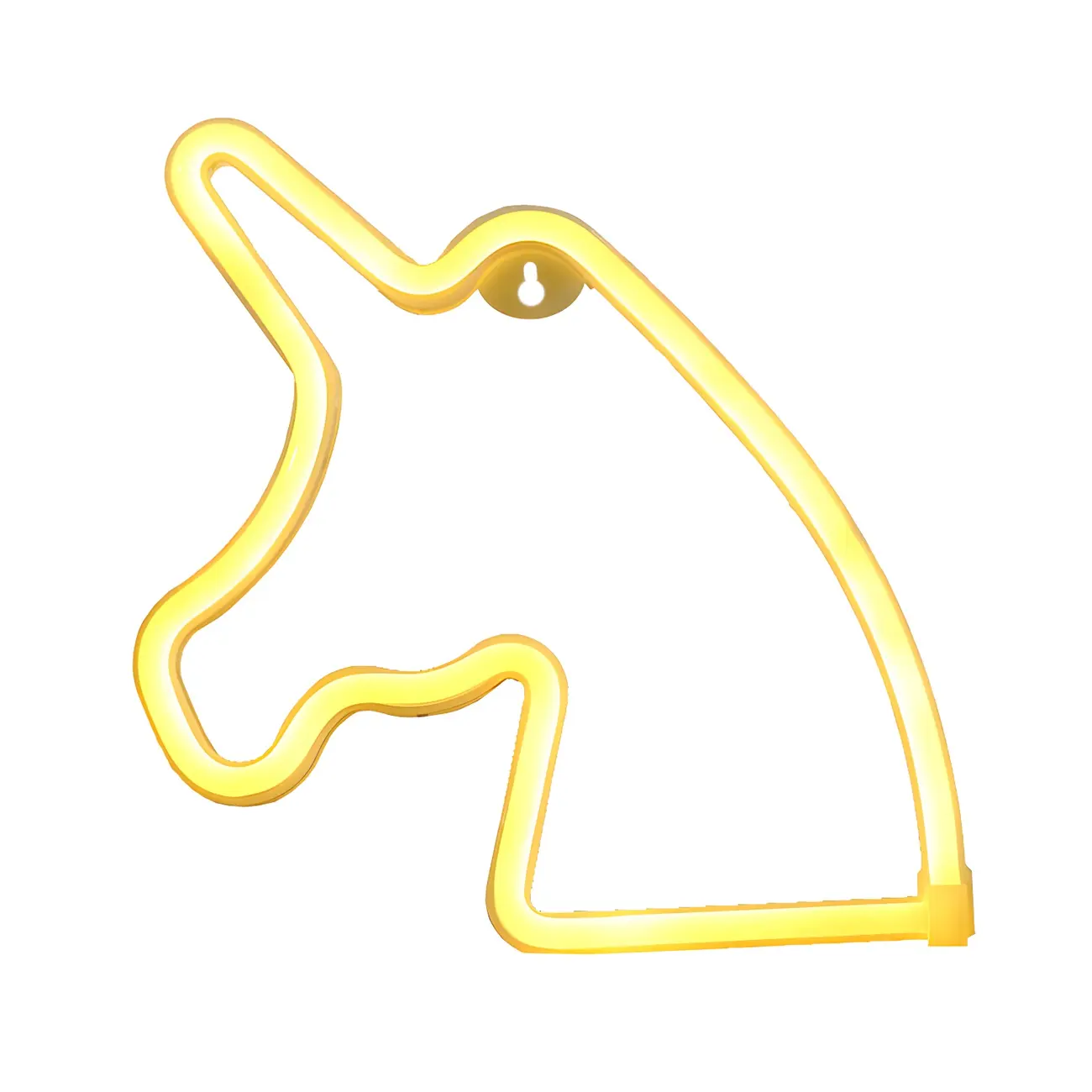 Kids Unicorn LED Linear Night Light for Desk and Wall Decor Image - 3 | homeyfad