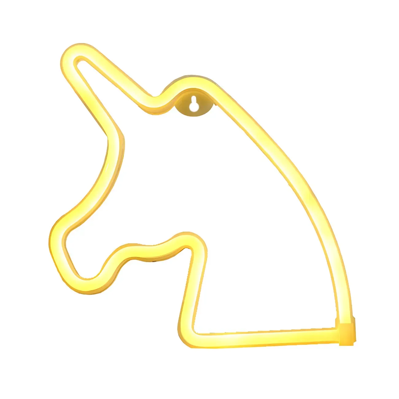 Kids Unicorn LED Linear Night Light for Desk and Wall Decor Image - 3