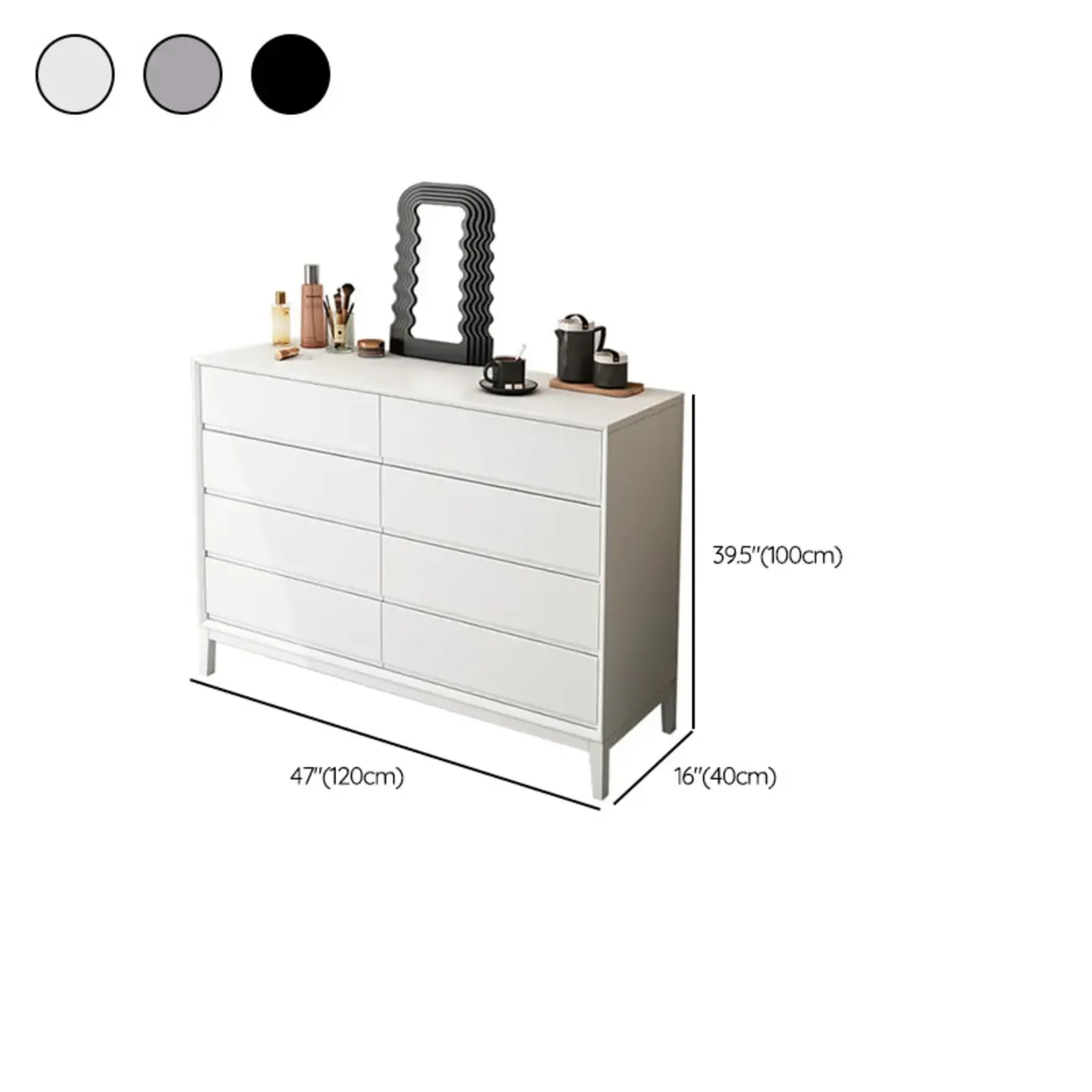 Dressers Wood Black Modern Style For The Parlor Image - 21
