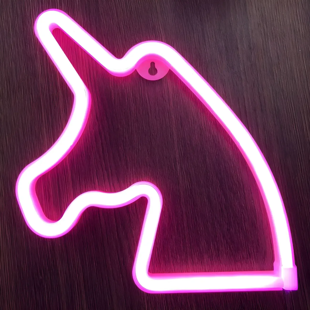 Kids Unicorn LED Linear Night Light for Desk and Wall Decor Image - 4