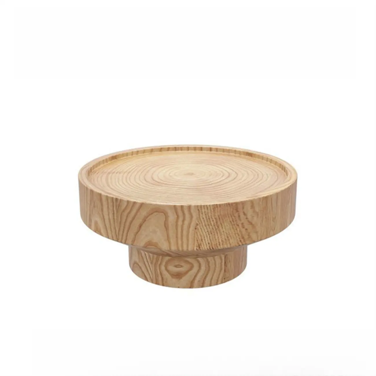 Modern Solid Wooden Black Coffee Table with Unique Design Image - 7 | homeyfad