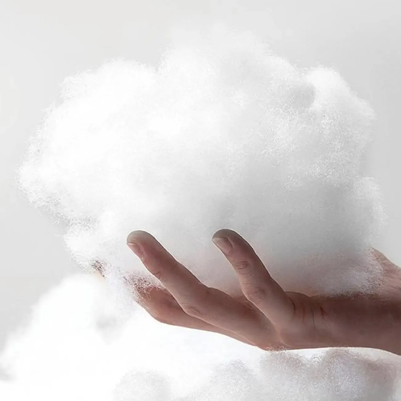 Scandinavian 2 Seats Upholstered Rocking Chair with Track Arms Image - 11