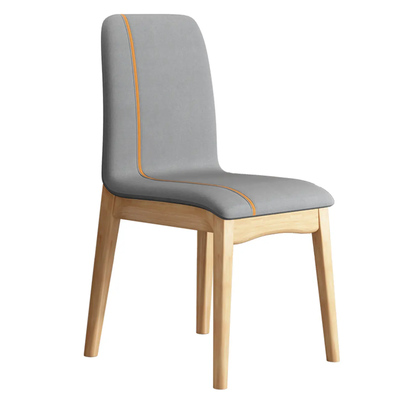Upholstered Dining Chair Armless Solid Back with Multi Color Image - 18 | homeyfad
