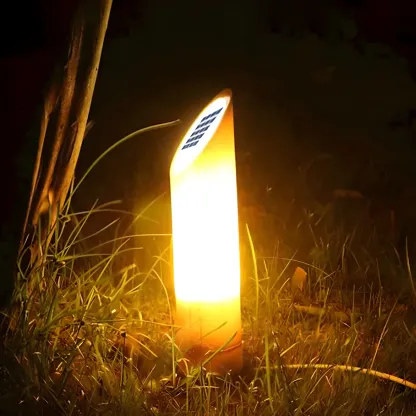 LED Green Bamboo Garden Light for Elegant Courtyard Illumination Image - 6
