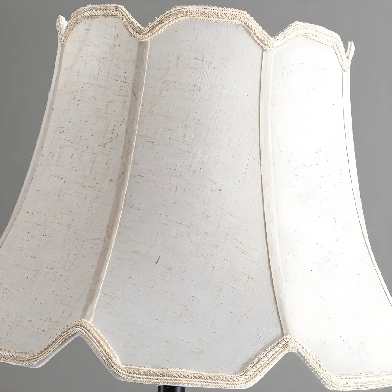 Elegant Traditional Floor Lamp with Geometric Fabric Shade for Living Room Image - 10 | homeyfad