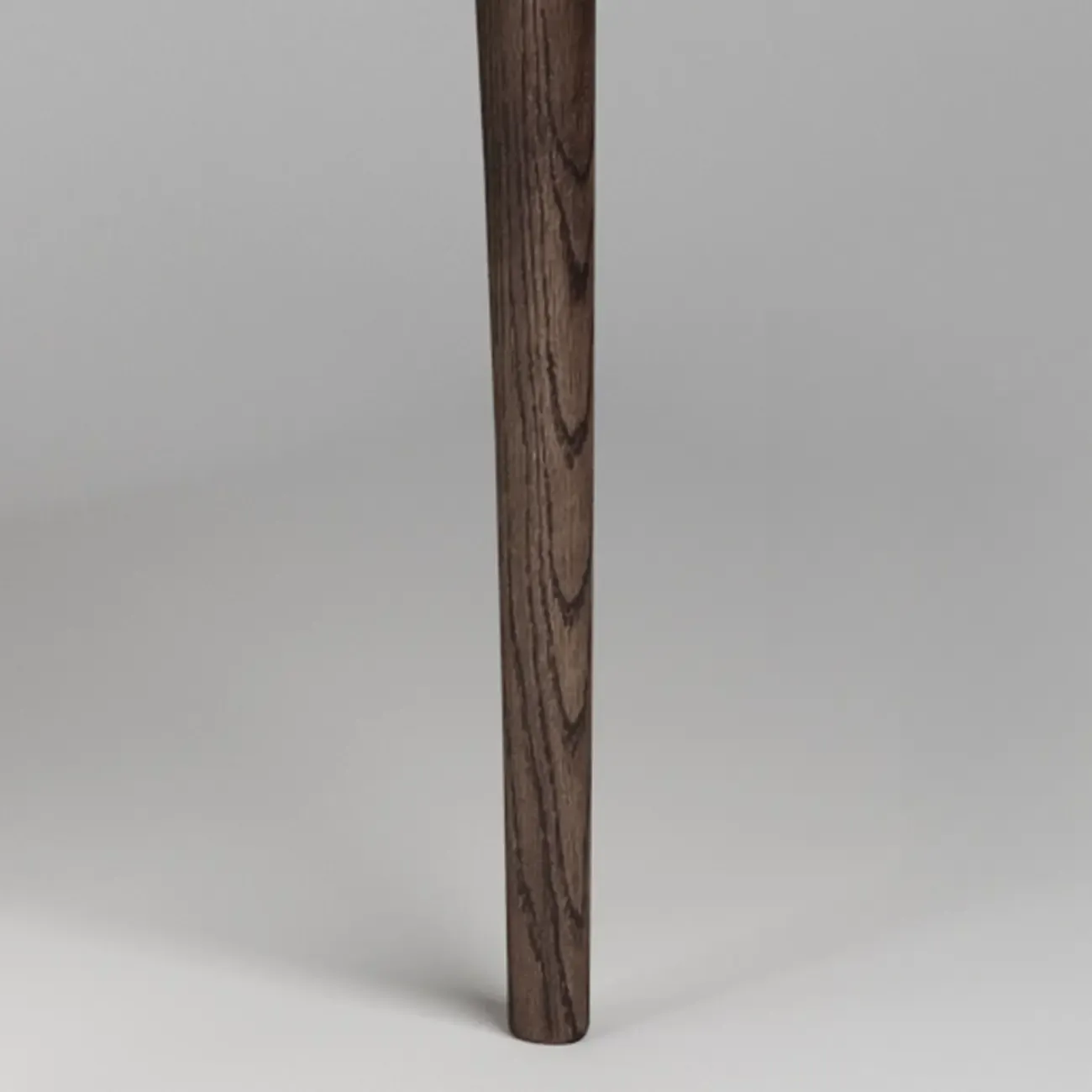 Modern Upholstered Dining Chair Square Shape with Wood Arms Image - 11