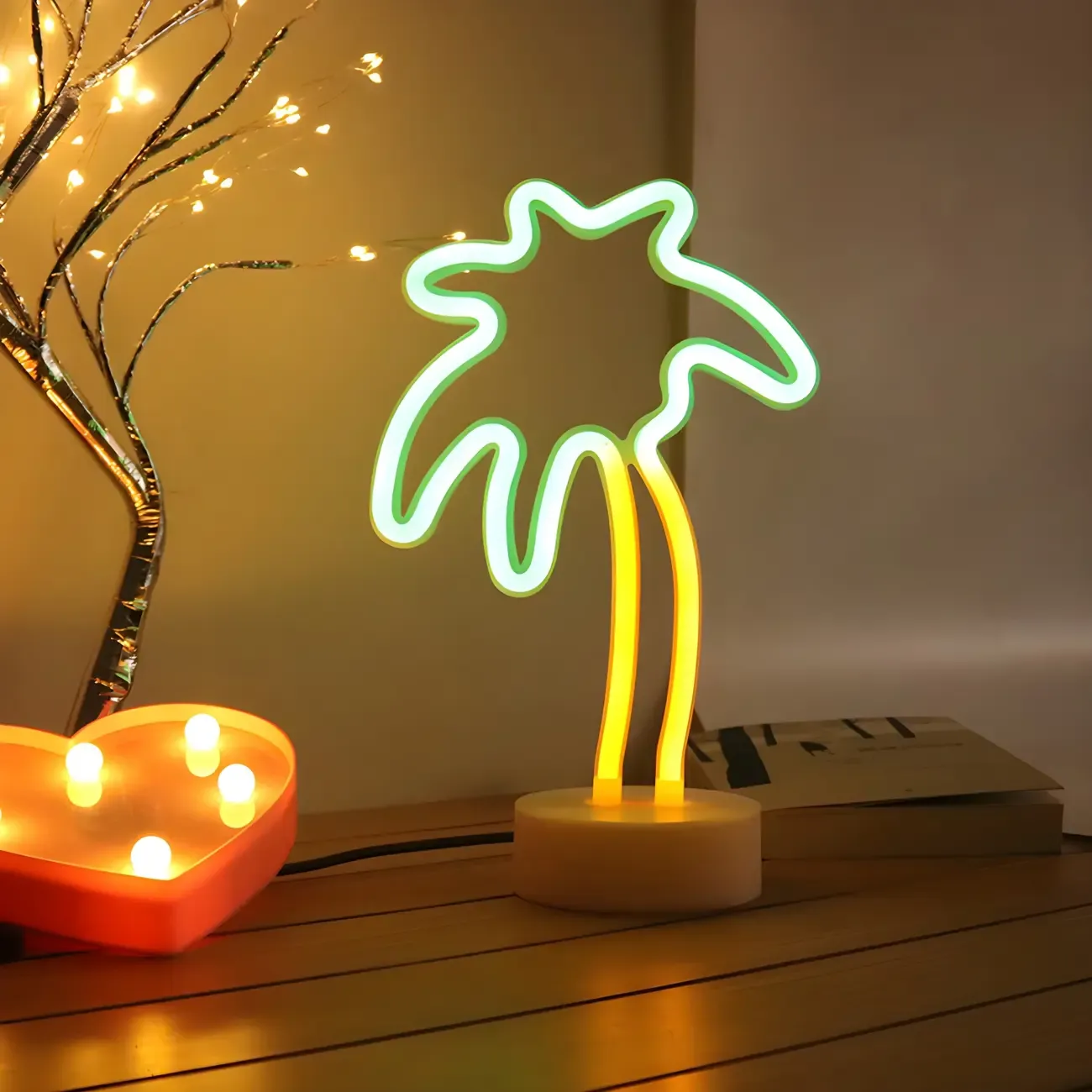 Cozy Linear Star Shaped LED Night Light for Kids Bedroom Decor Image - 5