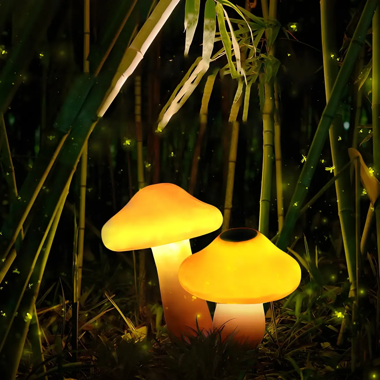 Lovely LED Lawn Mushroom Landscape Light for Garden Pathway Image - 6