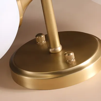 Modern White 2-Light Bathroom Vanity Light in Mini Size Image - 8