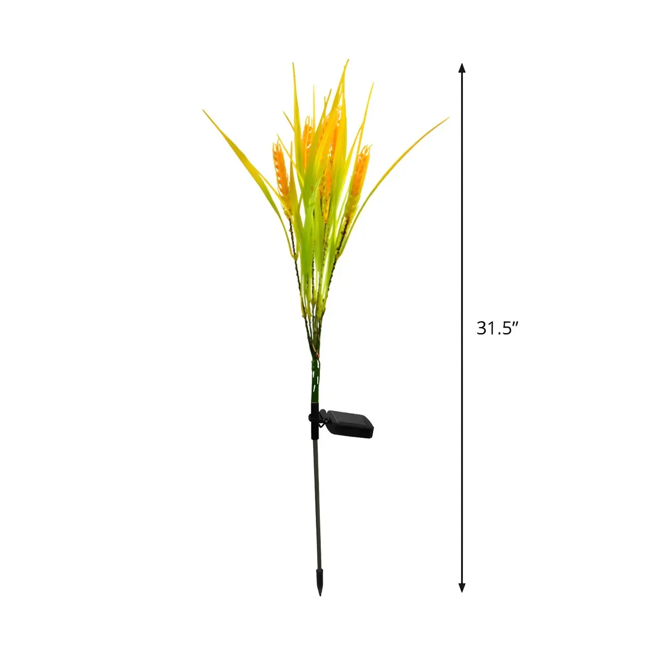 LED Solar Yellow Wheat Landscape Light for Outdoor Decor Image - 4
