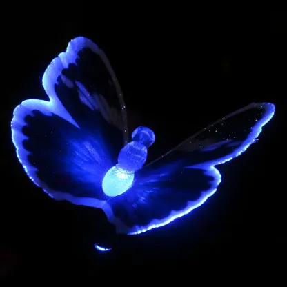 Whimsical Butterfly Solar Decorative Landscape Lighting Image - 3
