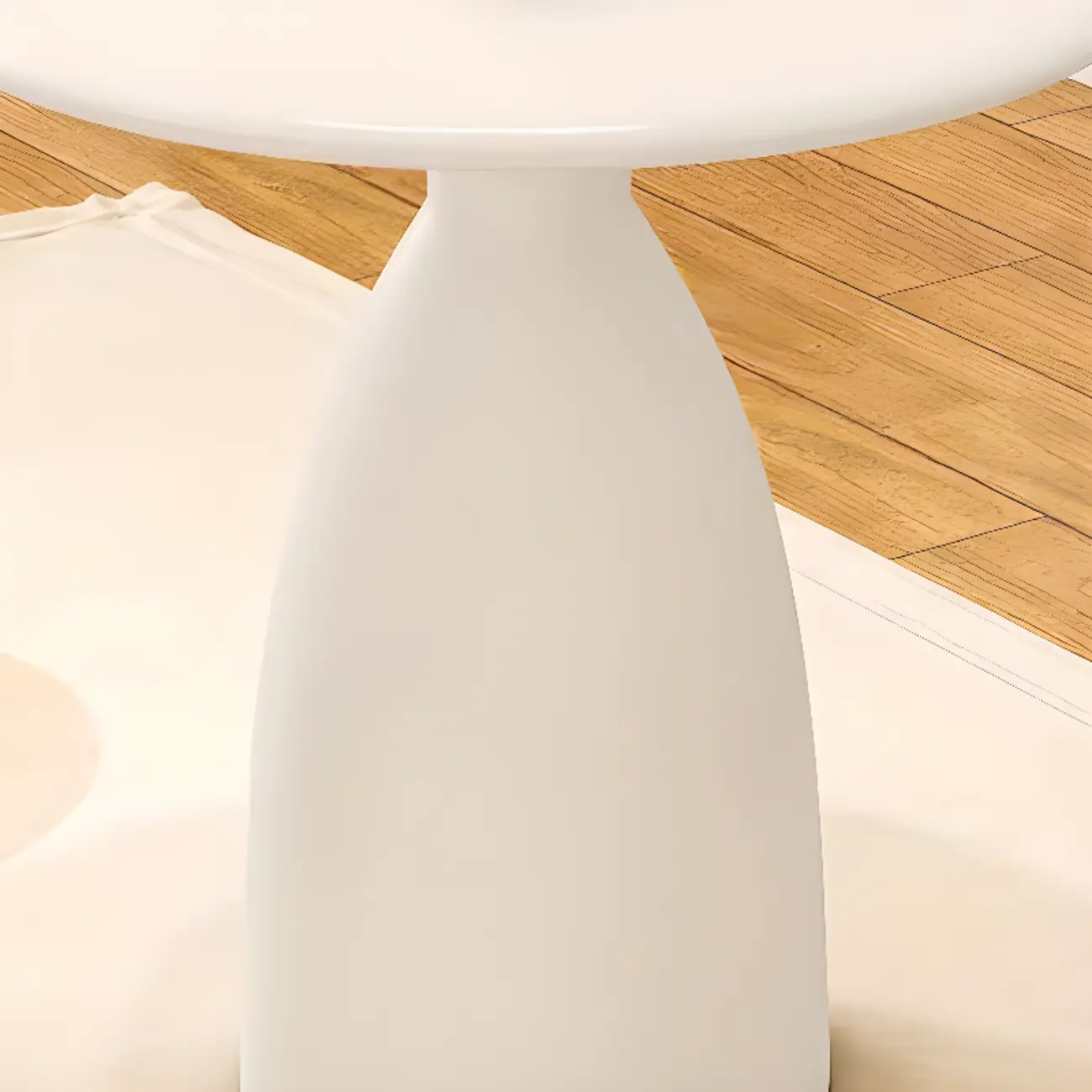  Minimalist Black Metal Round Side Table for Living Room Image - 10 | homeyfad