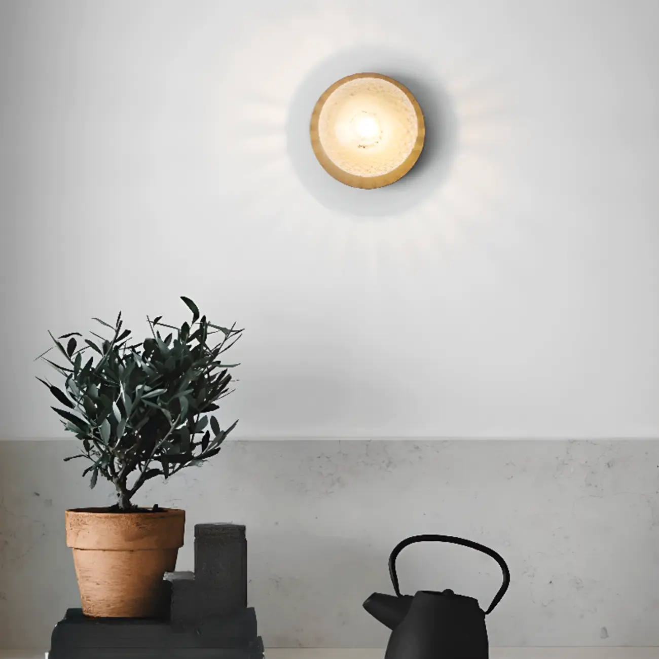 Vintage Globe Glass Bathroom Vanity Light with Ambient Design Image - 3 | homeyfad