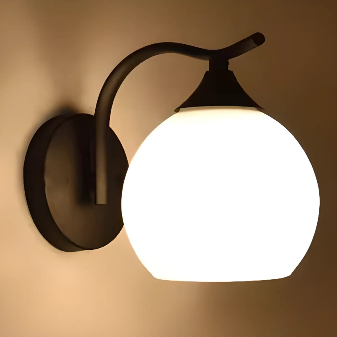 Modern Globe Bathroom Vanity Light with Chrome Finish Image - 7 | homeyfad