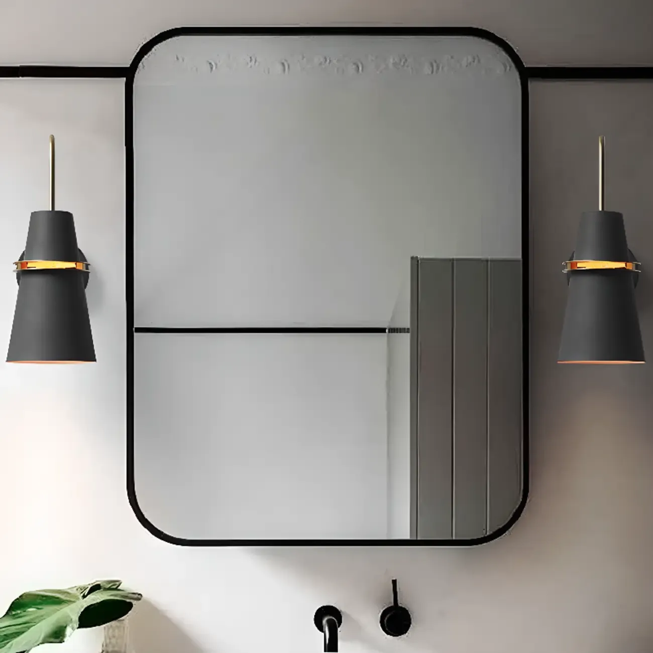 Minimalist LED Wall-Mounted Vanity Light for Bathroom Image - 1