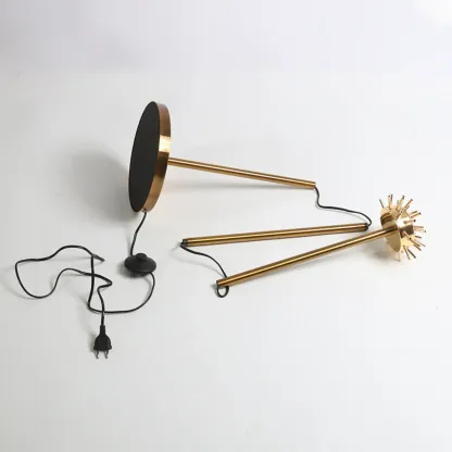 Stylish Feather Floor Lamp with Metal Base for Home Decor Image - 12