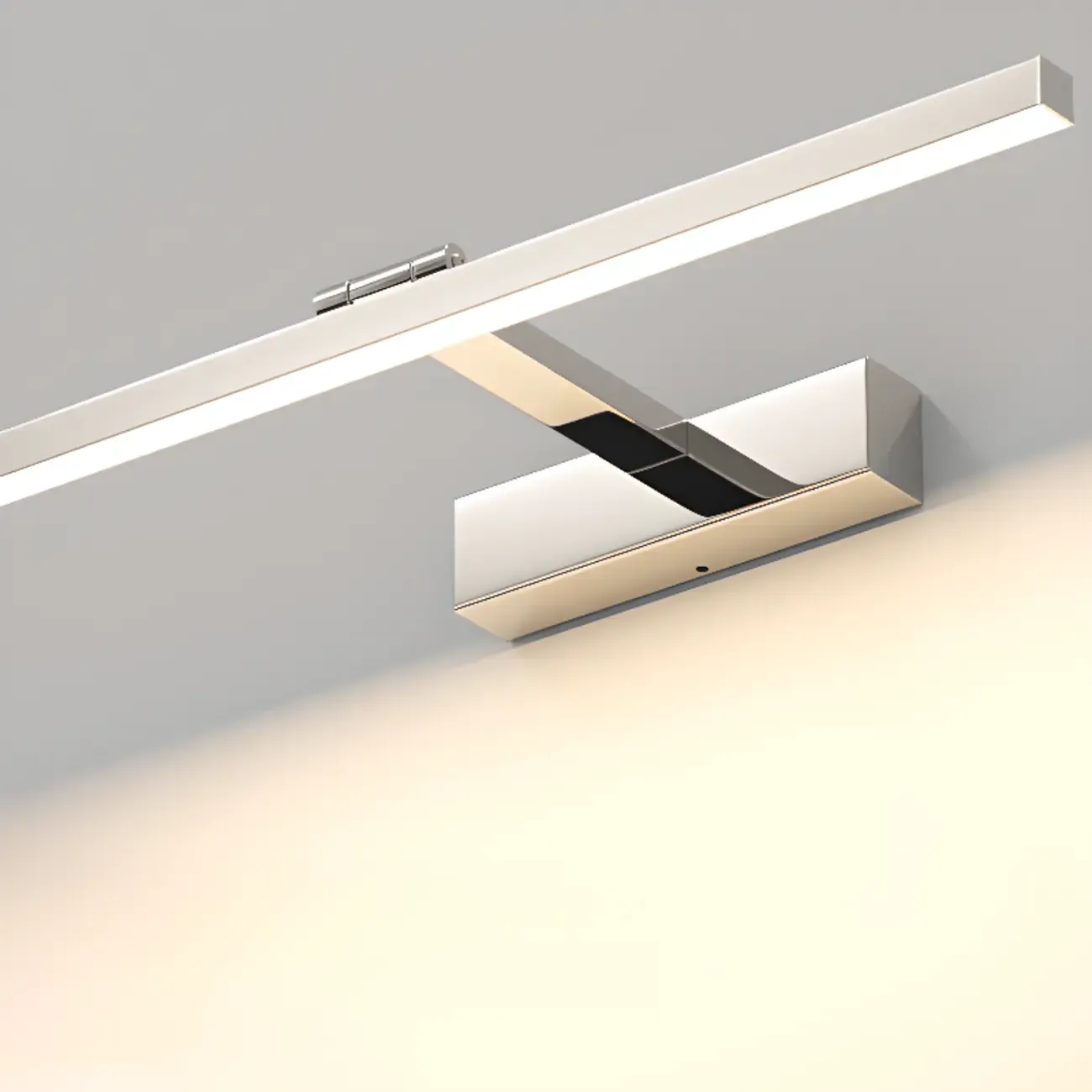 Rectangular Modern Linear LED Vanity Light for Bathroom Decor Image - 5