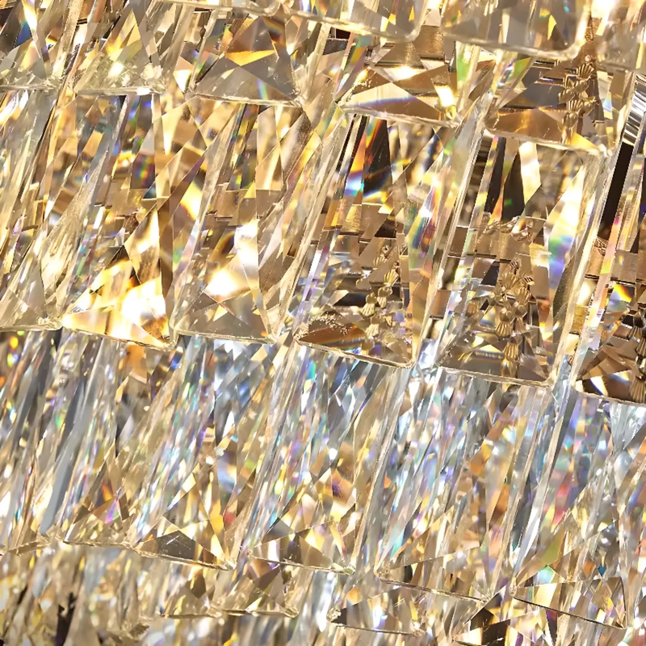 Adjustable Modern Luxury Crystal Chandelier with Multi-Tier Image - 11 | homeyfad