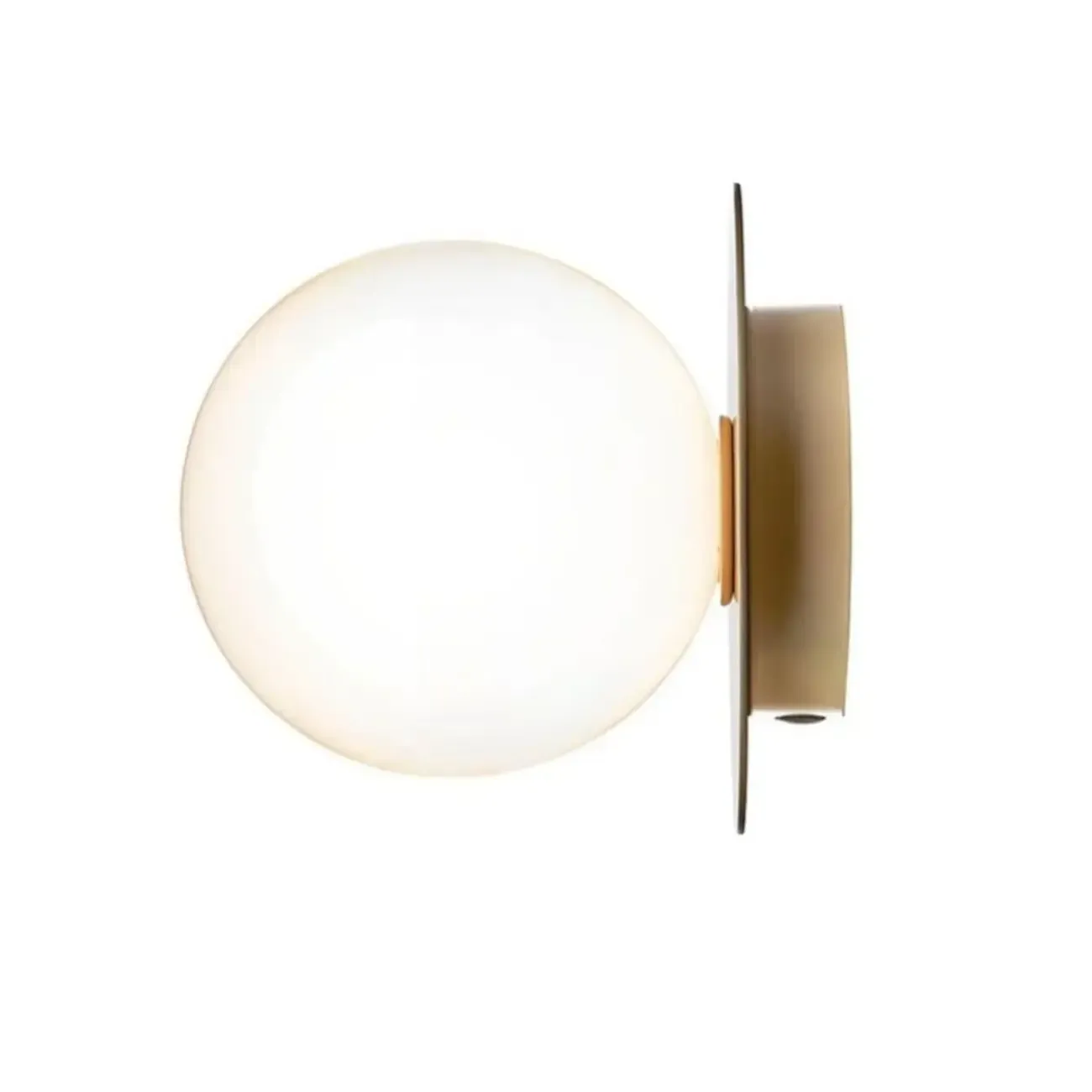 Vintage Globe Glass Bathroom Vanity Light with Ambient Design | HomeyFad