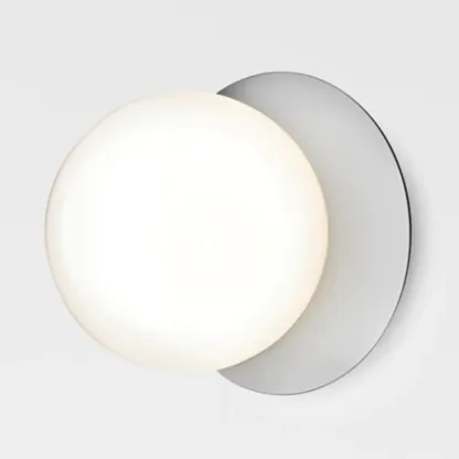 Vintage Globe Glass Bathroom Vanity Light with Ambient Design Image - 9