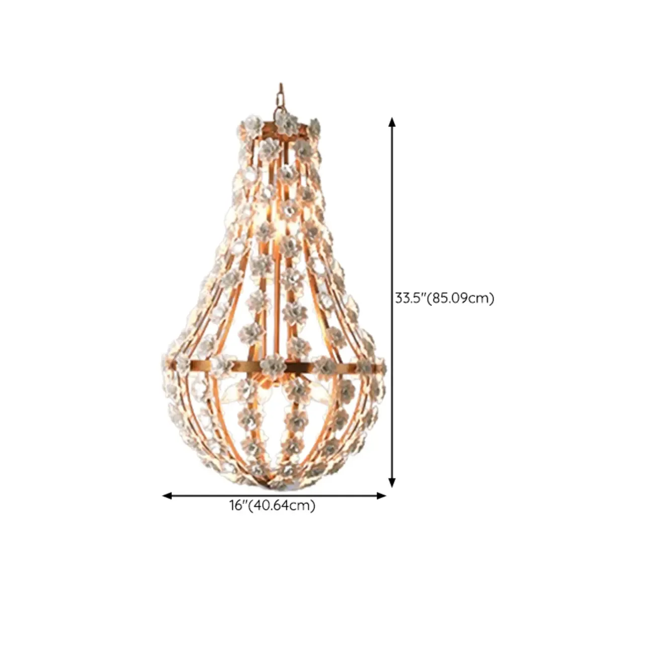 Modern Dome Ceramics Chandelier for Elegant Dining Room Image - 18
