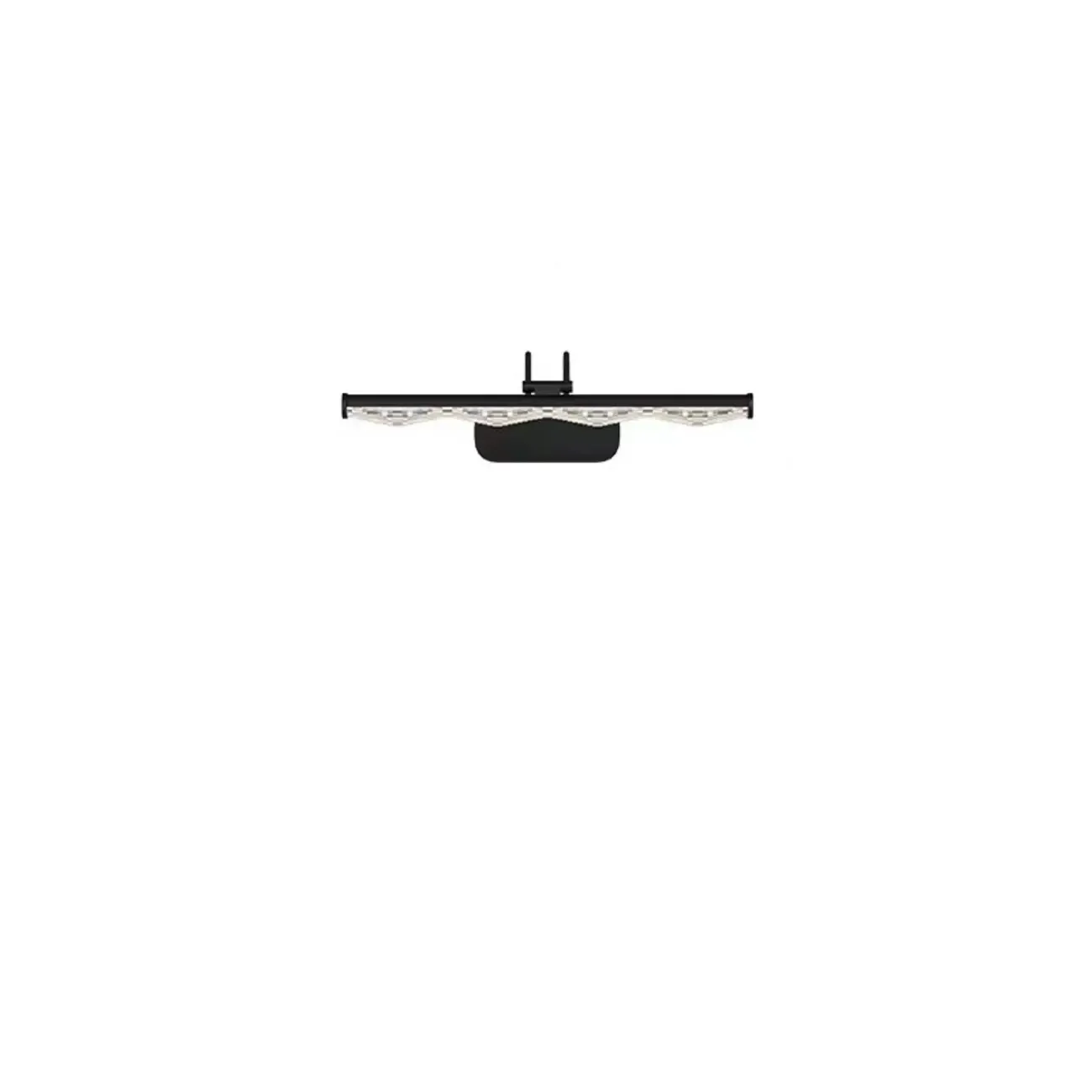 Modern Linear LED Vanity Light Above Bathroom Mirror Image - 4