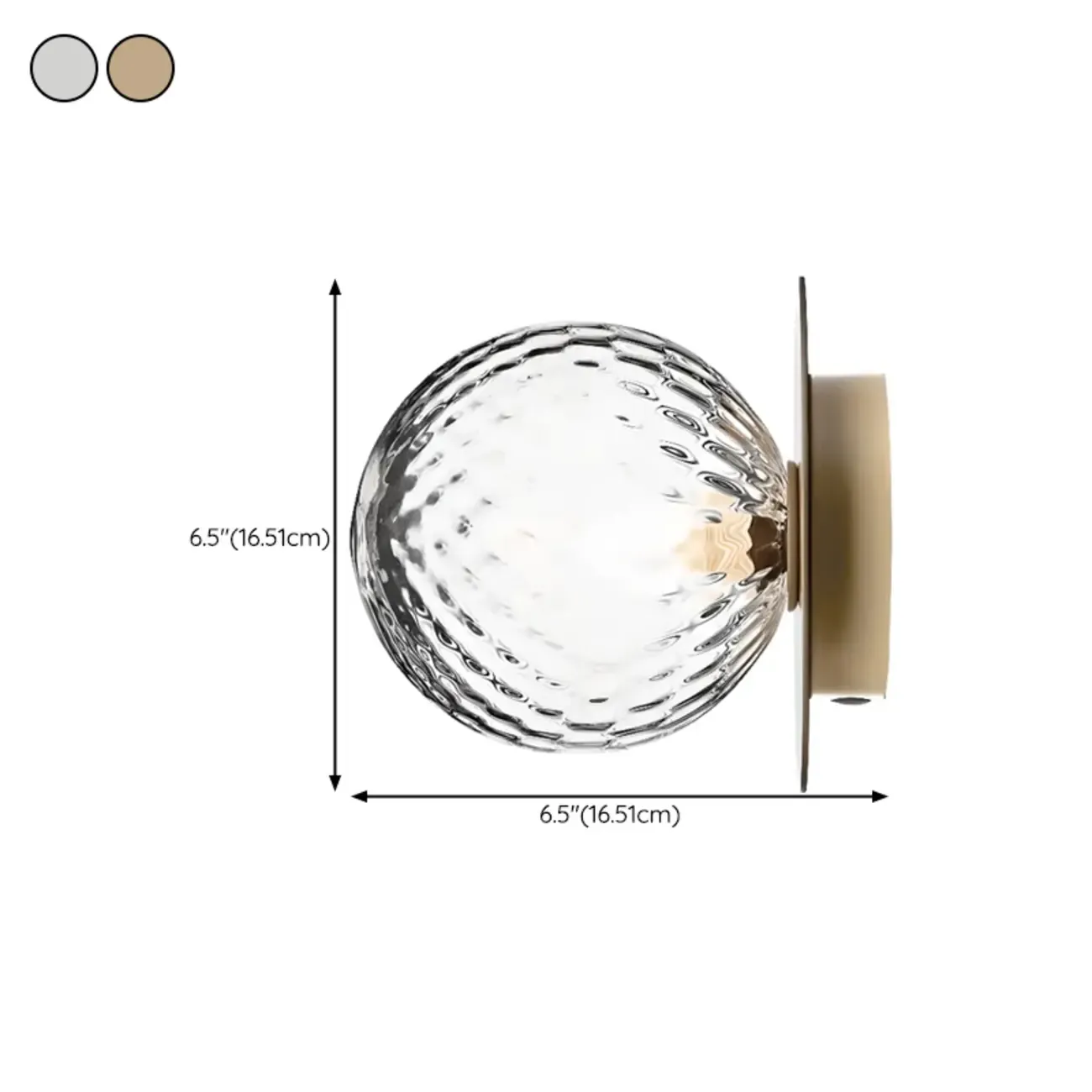 Vintage Globe Glass Bathroom Vanity Light with Ambient Design Image - 14