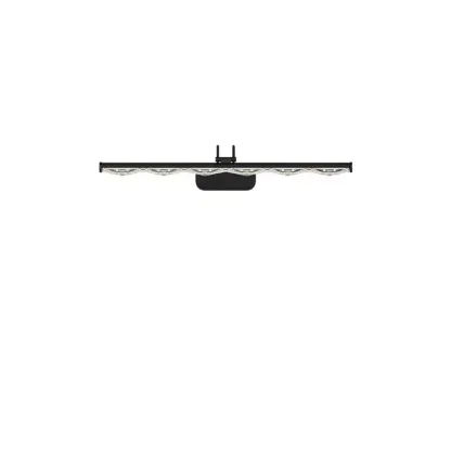 Modern Linear LED Vanity Light Above Bathroom Mirror Image - 5