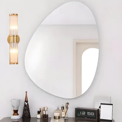 Modern Vertical Glass LED Bathroom Vanity Light with Mini Size Image - 1