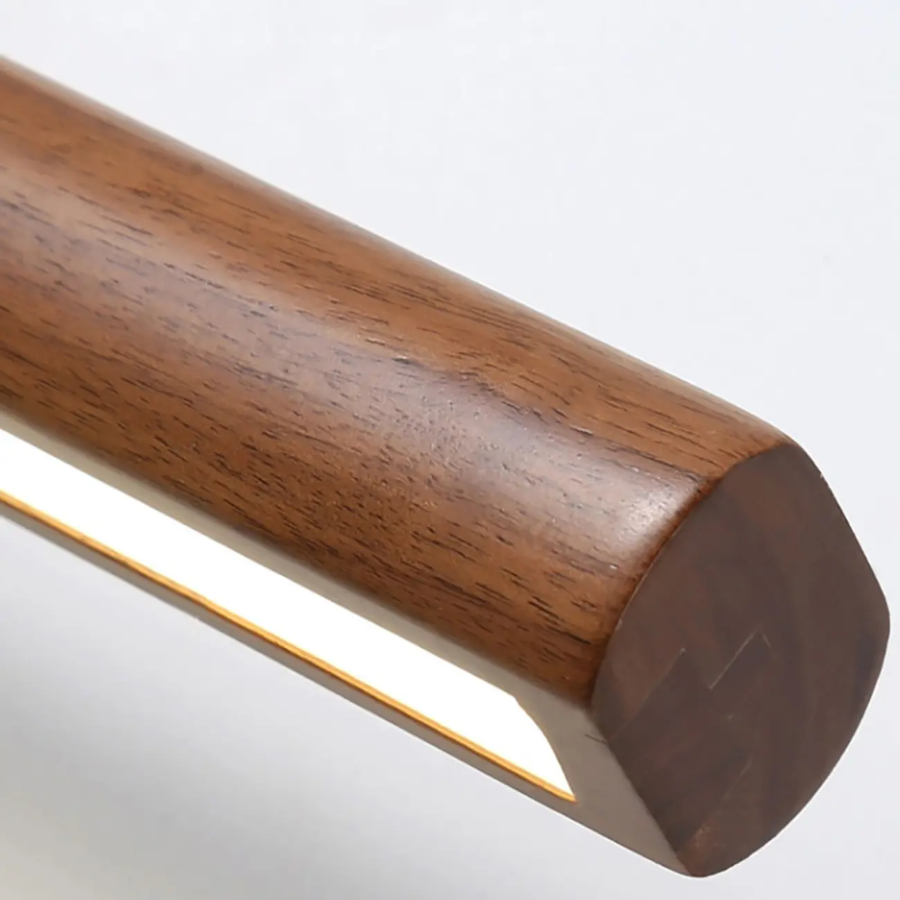 Modern Linear Wooden LED Vanity Light with Wall Mounted Image - 16 | homeyfad