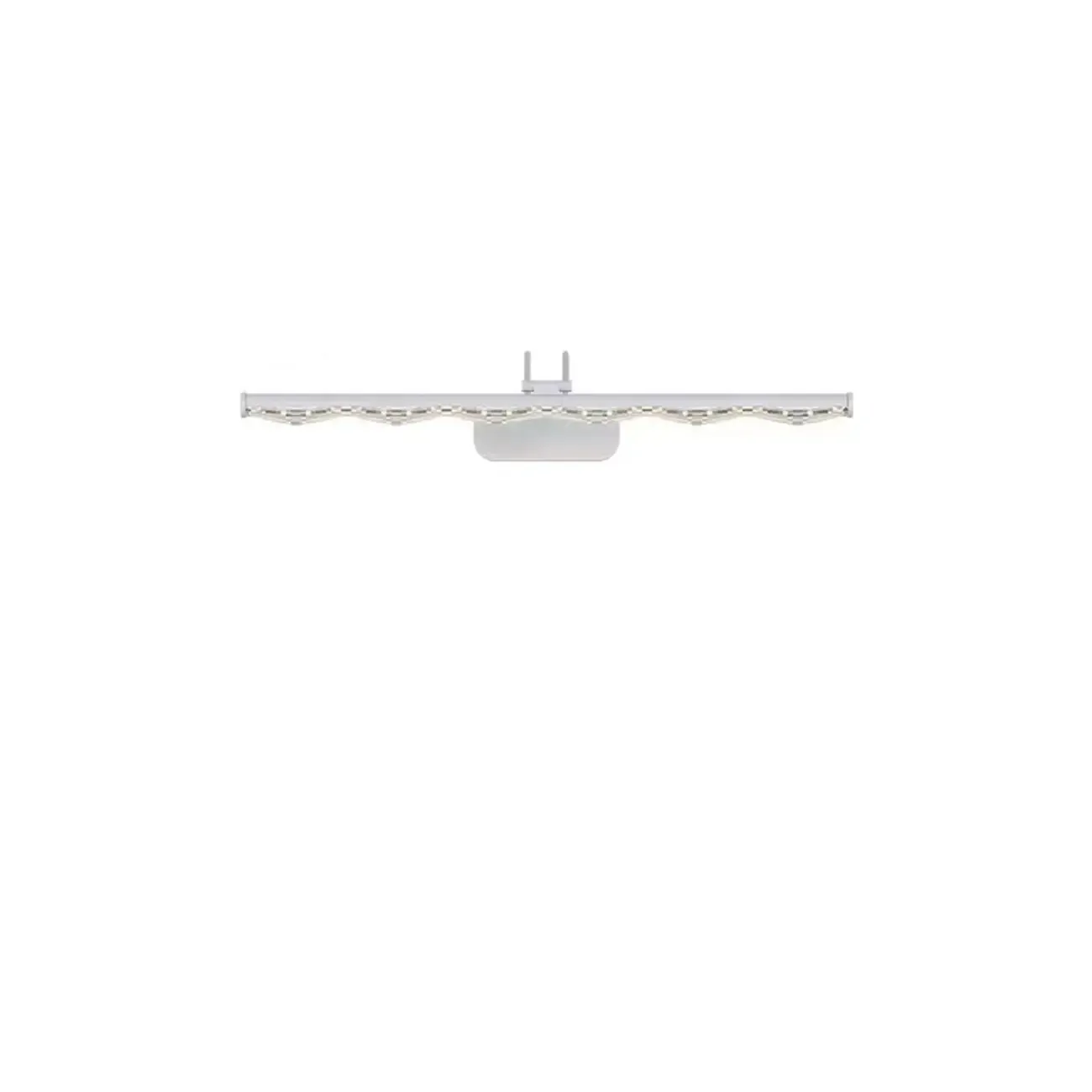 Modern Linear LED Vanity Light Above Bathroom Mirror Image - 8