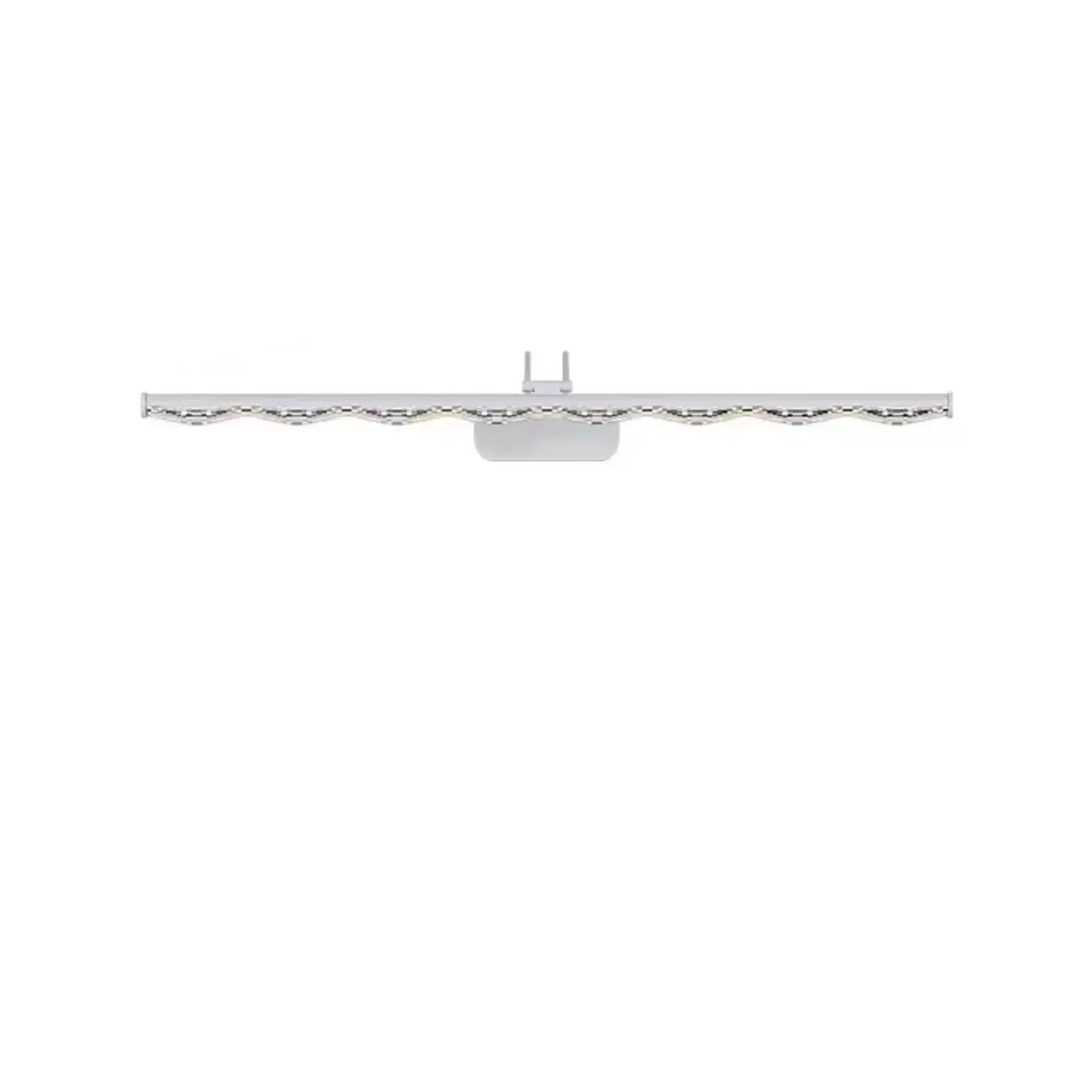 Modern Linear LED Vanity Light Above Bathroom Mirror Image - 9