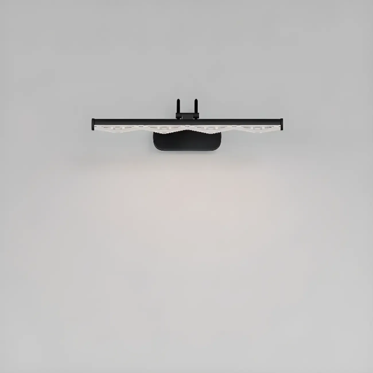 Modern Linear LED Vanity Light Above Bathroom Mirror Image - 10