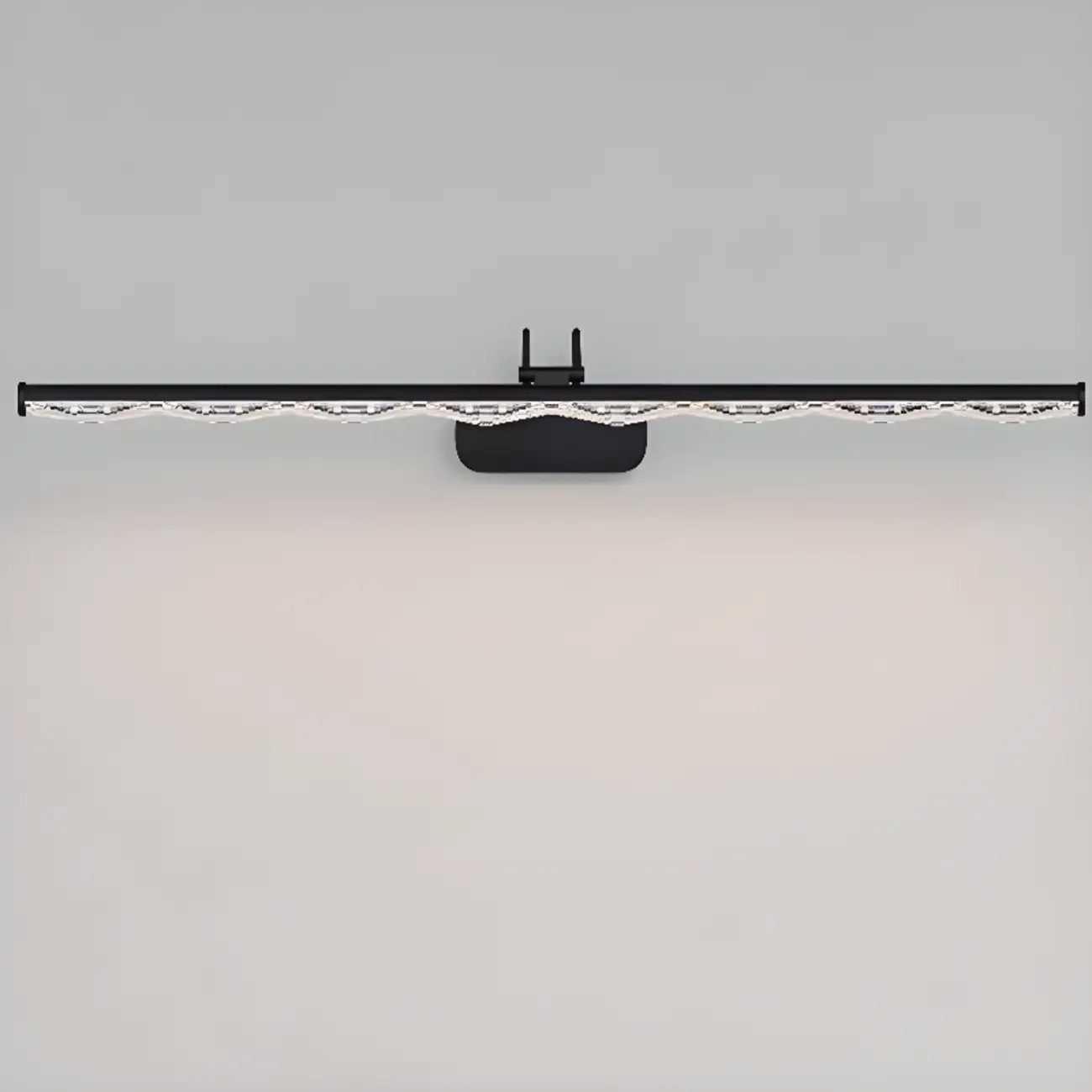 Modern Linear LED Vanity Light Above Bathroom Mirror Image - 12 | homeyfad