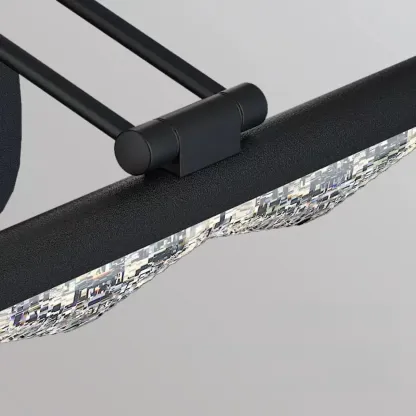 Modern Linear LED Vanity Light Above Bathroom Mirror Image - 14