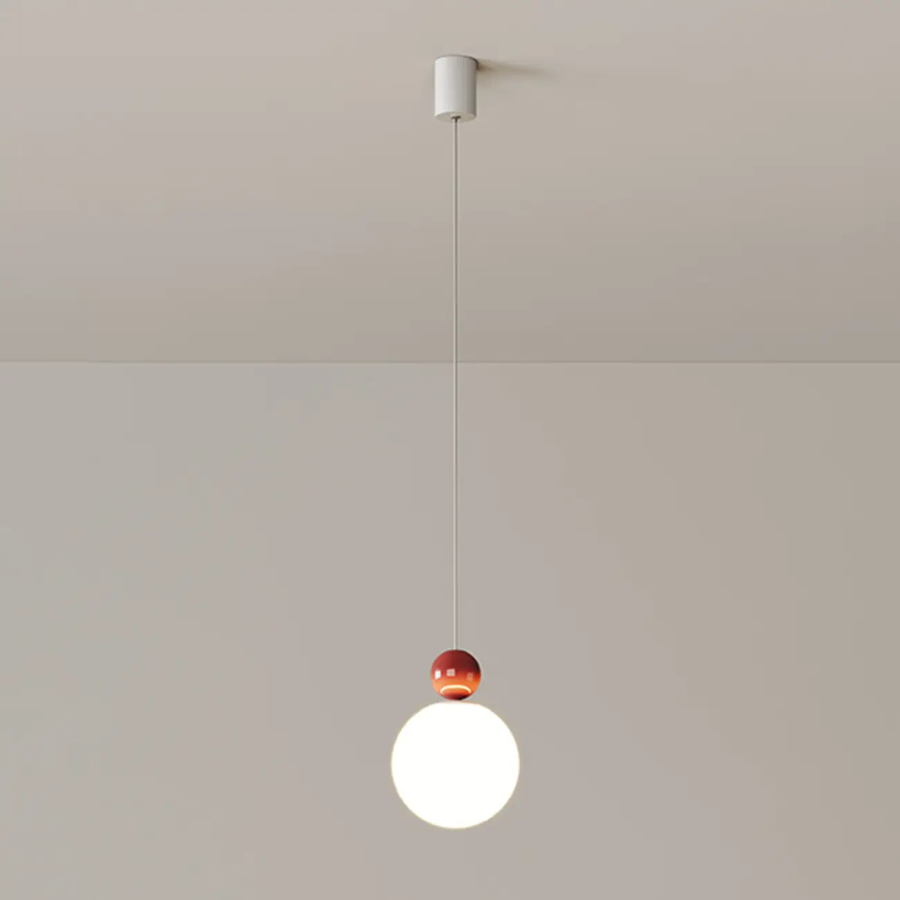 Designer Moon Round Cluster Pendant Light with Beaded Detail for Home Decor Image - 2 | homeyfad