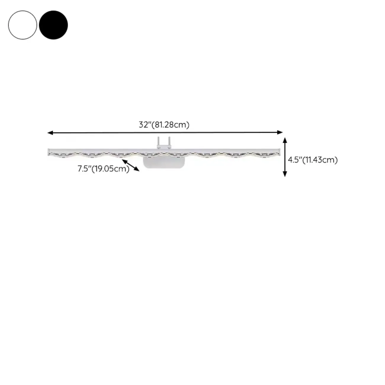 Modern Linear LED Vanity Light Above Bathroom Mirror Image - 19