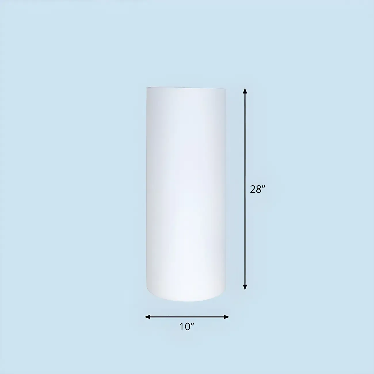 Rechargeable LED White Bollard Lighting for Garden Pathways Image - 3