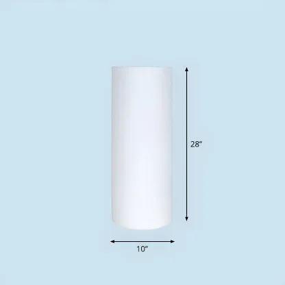 Rechargeable LED White Bollard Lighting for Garden Pathways Image - 3