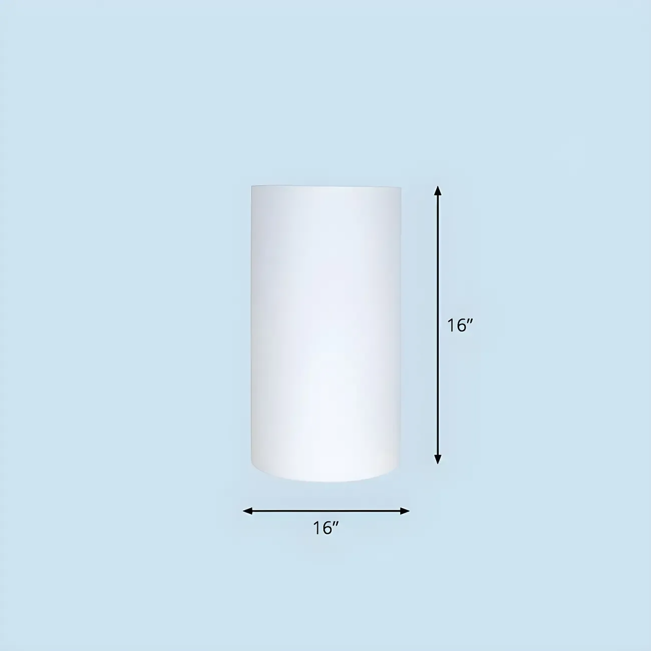 Rechargeable LED White Bollard Lighting for Garden Pathways Image - 5