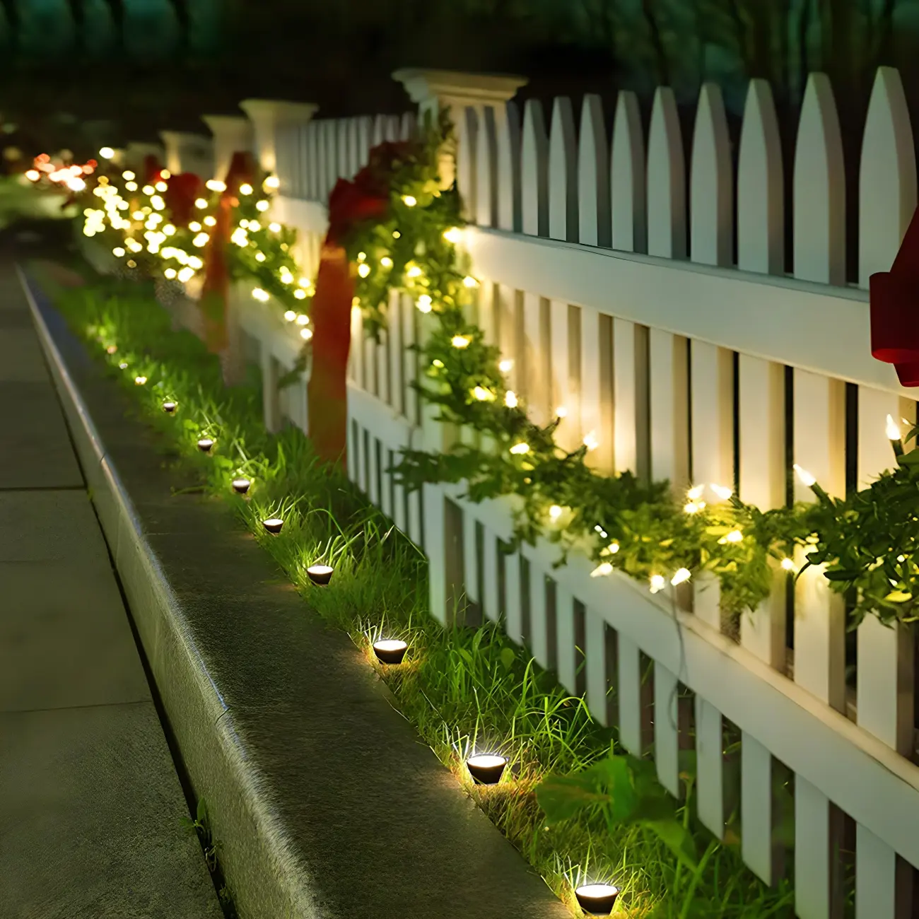 LED Solar Mini In-Ground Spotlight for Courtyard Garden Image - 4 | homeyfad