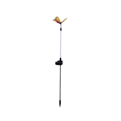 Solar LED Colorful Butterfly Pathway Lights for Garden Decor Image - 5