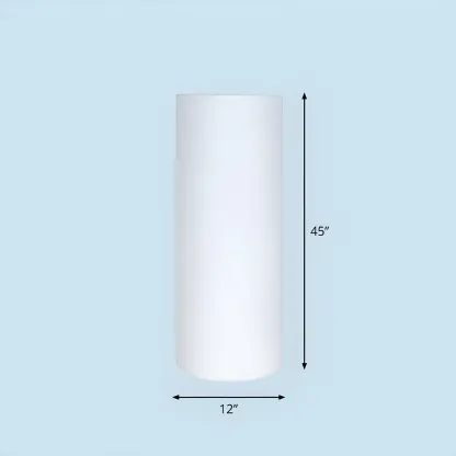 Rechargeable LED White Bollard Lighting for Garden Pathways Image - 9