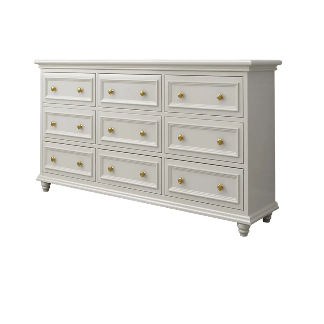 Glam White Wood Dressers & Chests for Bedroom Image - 15 | homeyfad